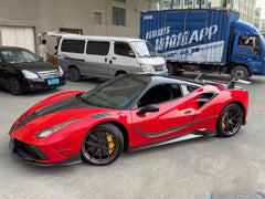 Carbon Fiber M Style Aerodynamic Full Body Kit - Ferrari 488 GTB 2015-2018.