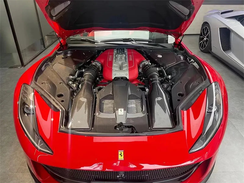 Dry Carbon Fiber Engine Interior Kit - Ferrari 812.