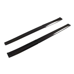 Paktechz Dry Carbon Fiber Body Kit Lower Door Guard Molding Trims - Porsche Cayenne 9Y0 Coupe 9Y3.