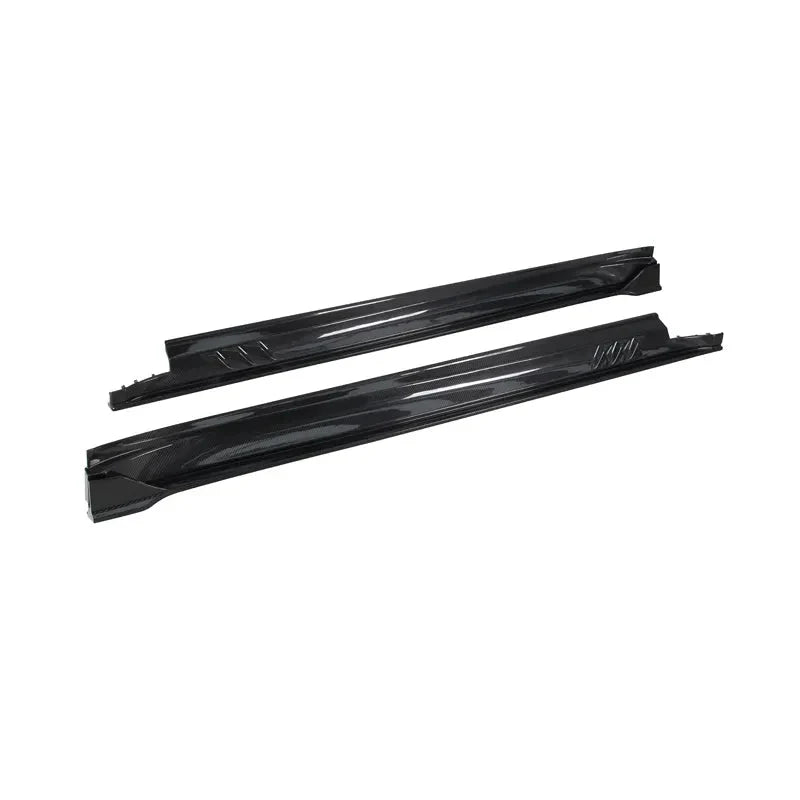 Prepreg Carbon Fiber Side Skirts - Porsche Taycan 4S / Cross Turismo.