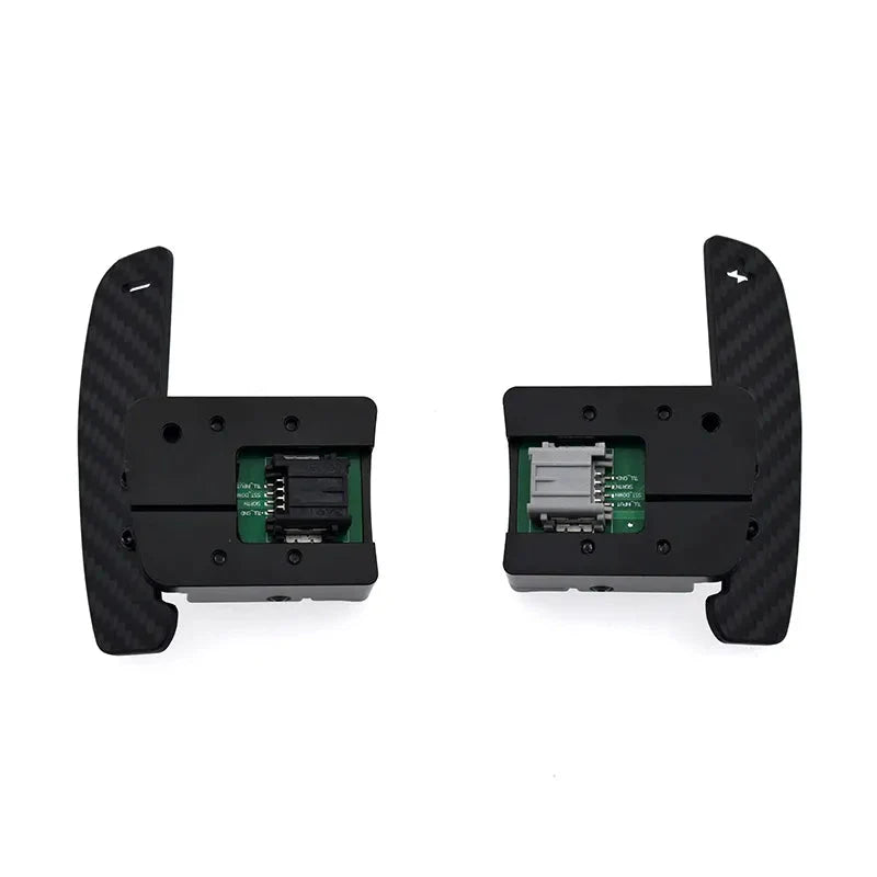 Carbon Fiber Magnetic Shifter Paddles Set - Ford Mustang 2015-2021.
