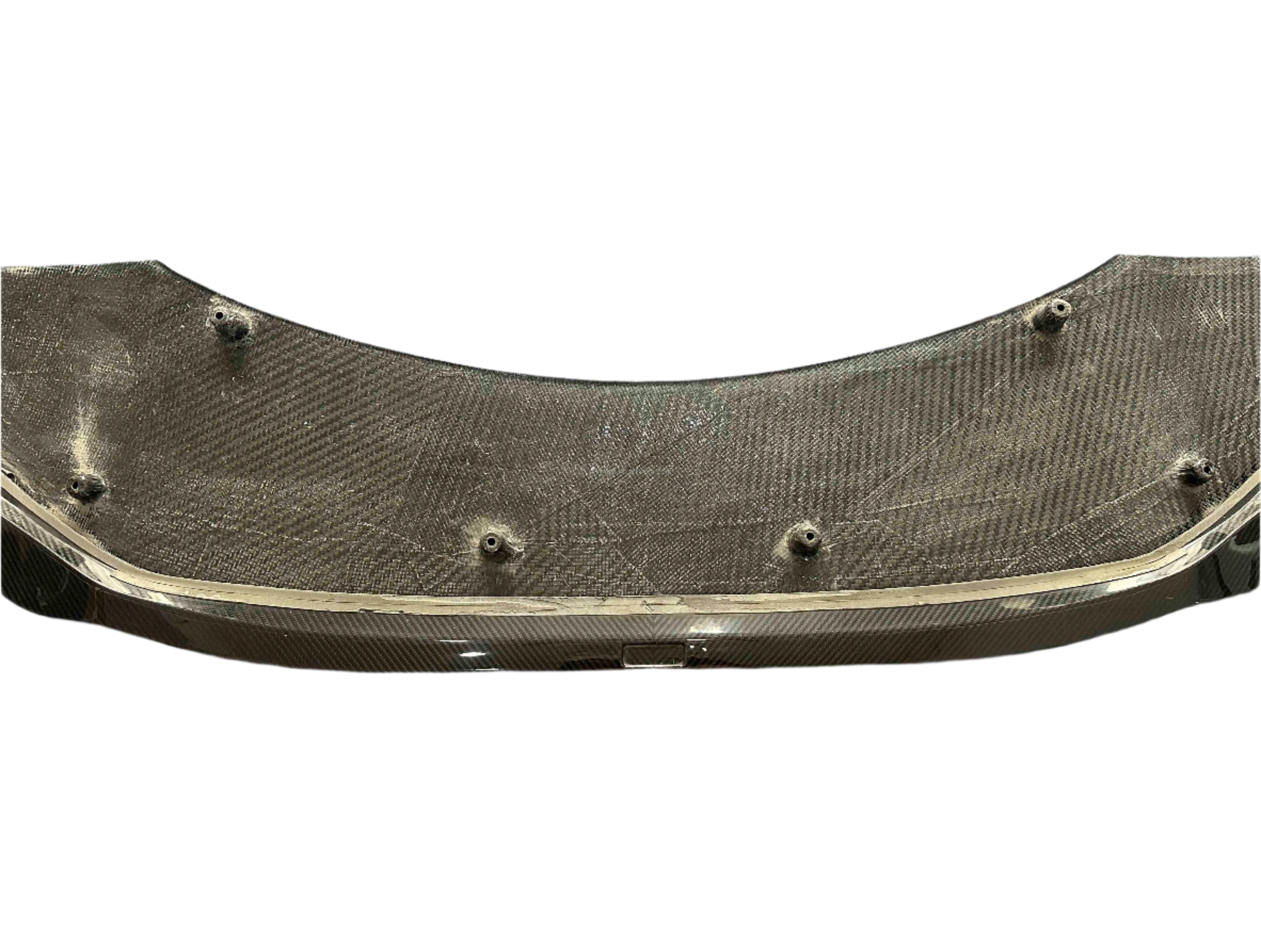Carbon Fiber T Style Front Lip - Lexus LC500 LC500H.