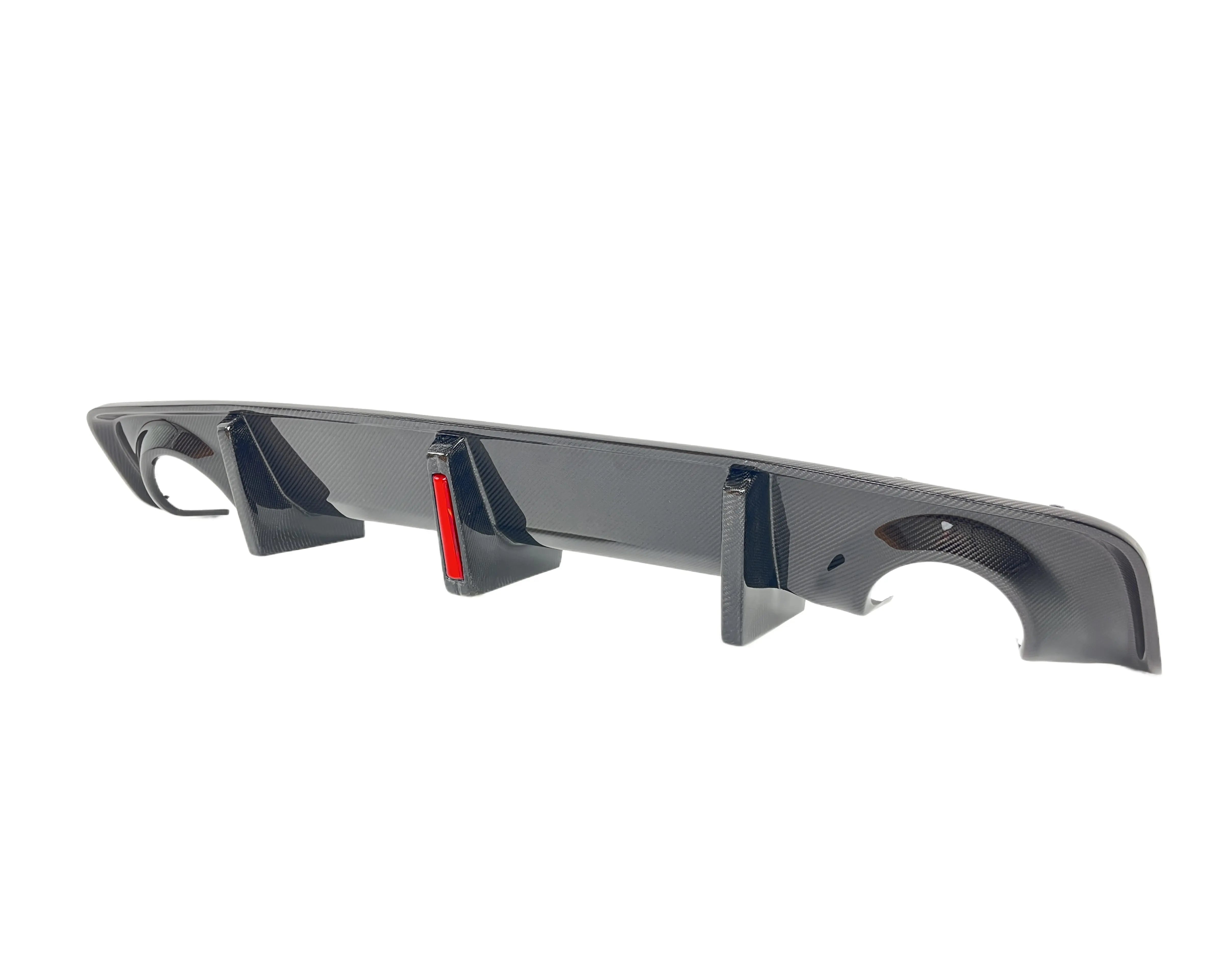 Carbon Fiber Rear Diffuser W/Led - 2020-24 Dodge Charger Widebody.