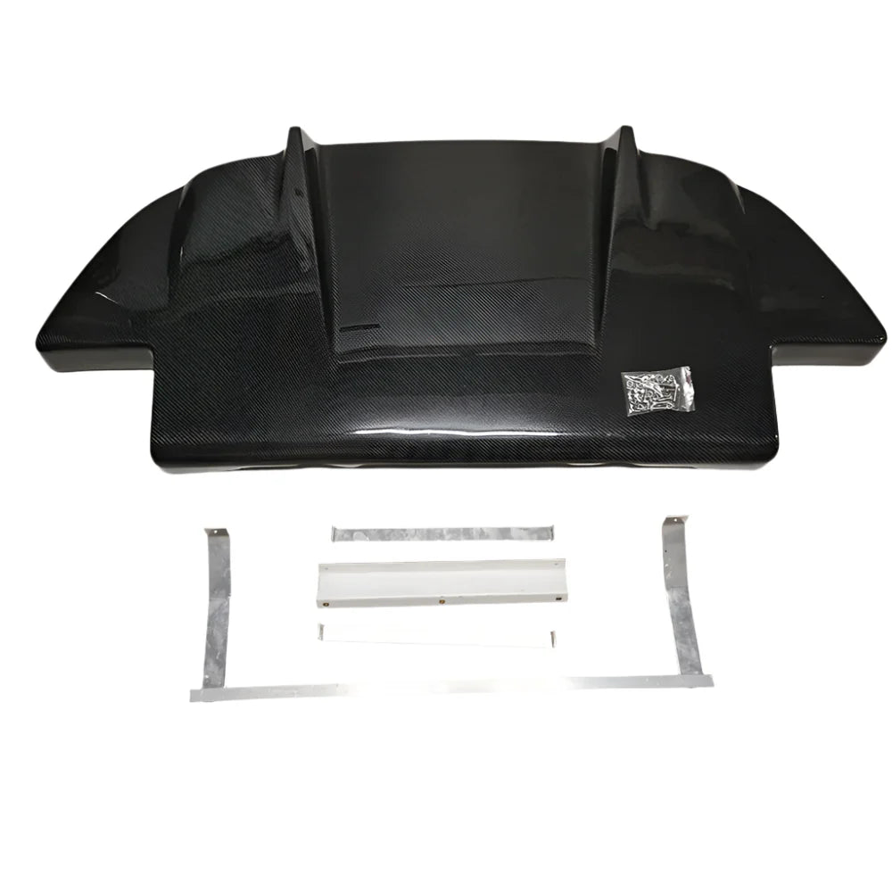 JS Style Carbon Fiber Rear Diffuser - Honda S2000.
