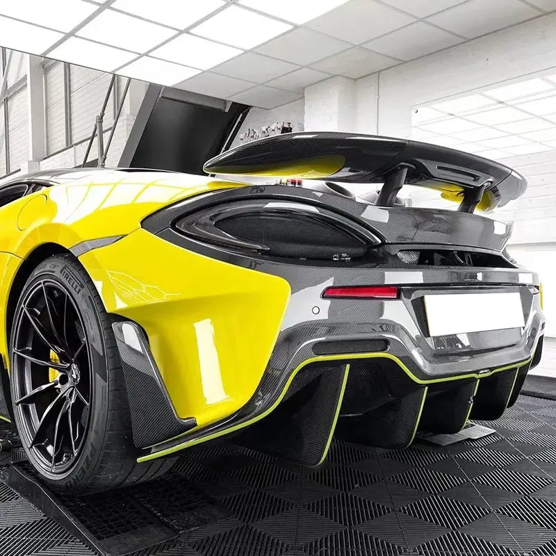 Carbon Fiber 600LT Rear Bumper - McLaren 540C/570S/570GT/600LT.