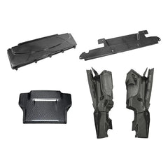 Audi R8 5 Piece Carbon Fiber Engine Bay Kit (Gen 2).