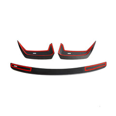 Carbon Fiber Roof Spoilers (3pc)-  Audi RSQ8 SUV Sport 2020-2023.