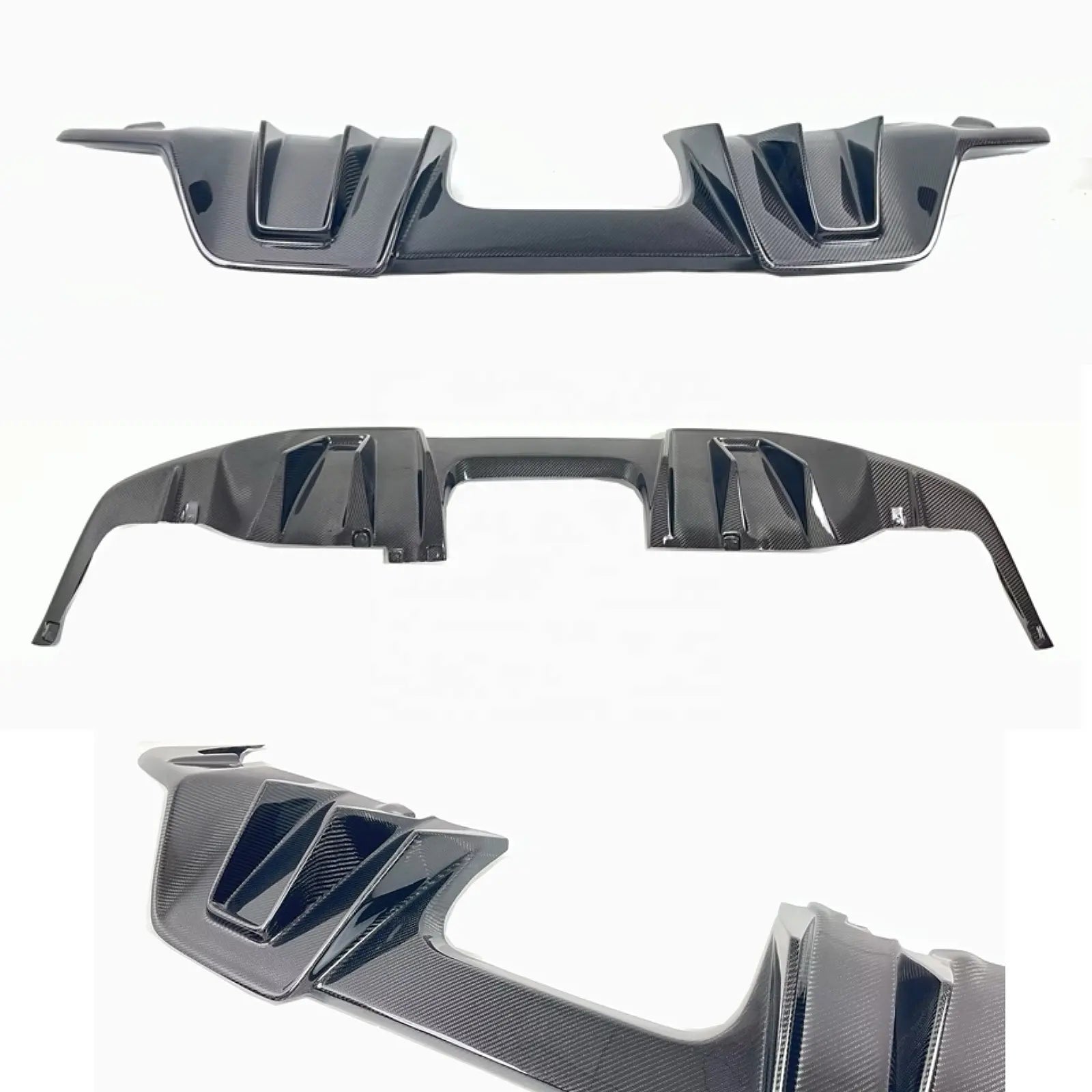 Carbon Fiber Rear diffuser V1 - Honda Civic Type R FL5.