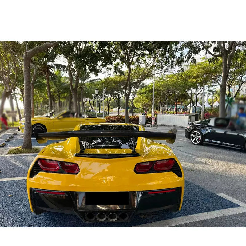 Carbon Fiber Rear GT Wing - Corvette C7 2014-2017.