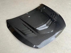 Carbon Fiber Front Engine Vented Hood - Infiniti Q60 Q60S CV37.