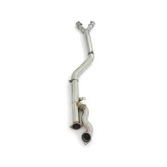 BMW G80 M3 / G82 M4 / G87 M2 S58 3.5in Single S Midpipe Stainless Steel.