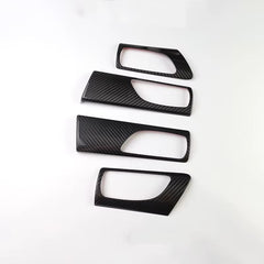 Carbon Fiber Car Interior Door Handle Panel Trim - Lexus IS IS250 IS300h IS350 F Sport 2014-2018.