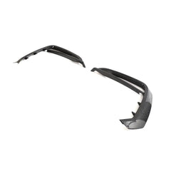 Carbon Fiber Front Bumper Apron Fins - Audi RSQ8 RS Q8 2020 2021.