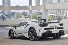 Carbon Fiber Rear Aero Wing - Ferrari 488.