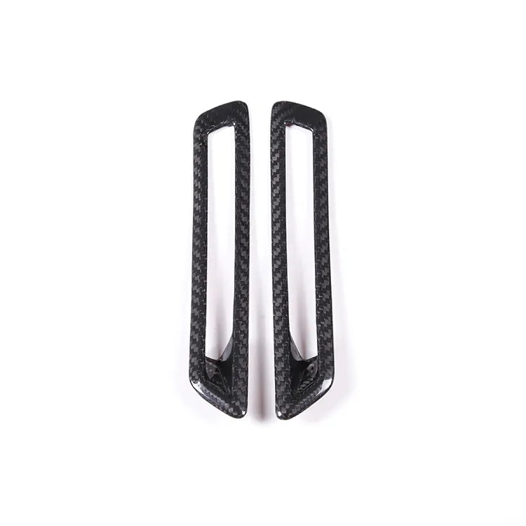 Carbon Fiber Interior Door A-pillar Panel Air Outlet - BMW 8 Series G14 G15 G16 2019-2023.
