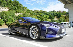 Carbon Fiber T Style Front Lip - Lexus LC500 LC500H.