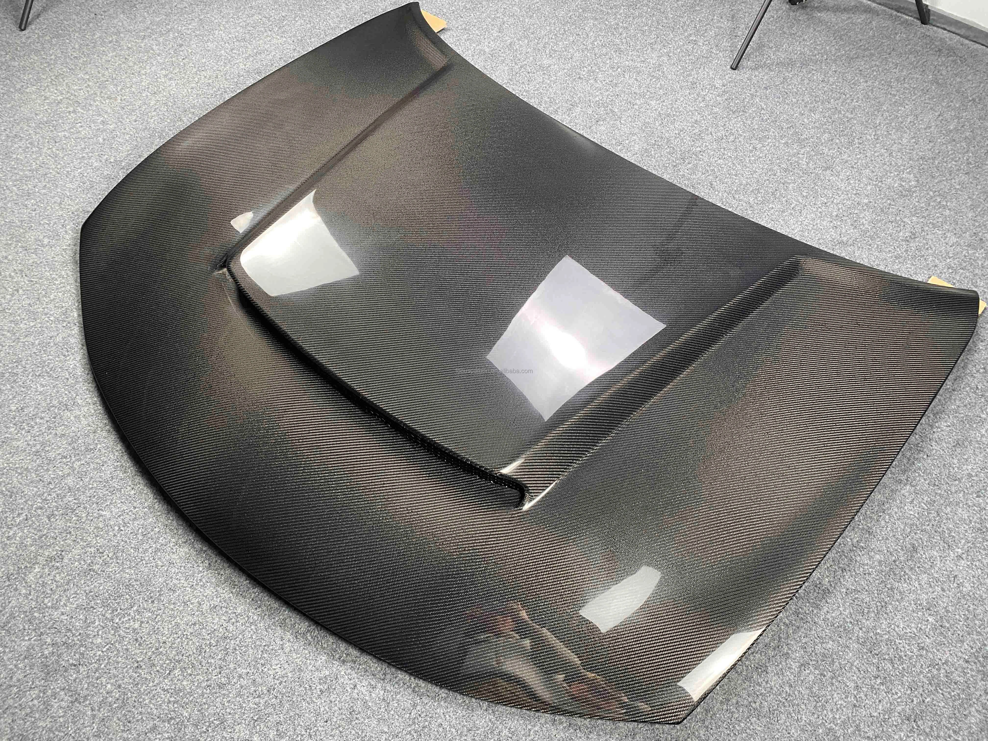 Carbon Fiber Hood w/ Hood Scoop - Dodge Charger.