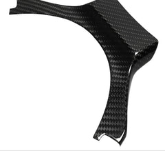 Carbon Fiber Center Steering Wheel Trim w/ Gear Shift Knob Cover -  Lexus RC NX RX RC300 RC350 NX300h RX350 RX450 F Sport.