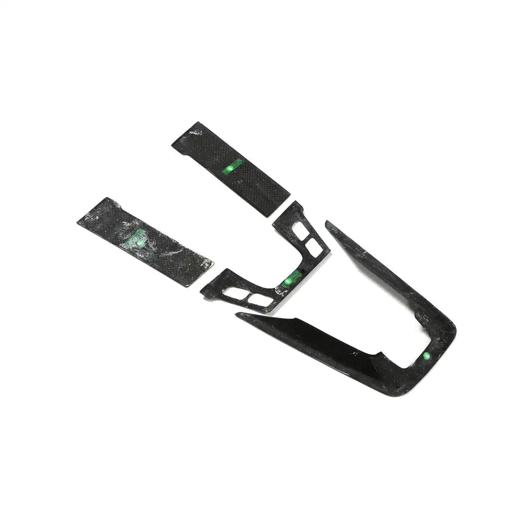 Prepreg Carbon Fiber Interior Center Console Trim Kit - Porsche Carrera 4 4S/Turbo S/Carrera 4 GTS 4S/Targa GTS 4S Coupe 2-Door 2019-2022.