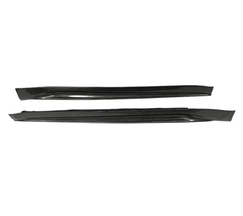 V style Carbon Fiber Side Skirt Extension - Porsche 911 Carrera 991 991.1/991.2 GT3 2012-2015.