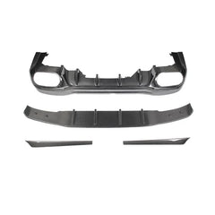 Paktechz Prepreg Dry Carbon Fiber Rear Diffuser -  Mercedes Benz W118 C118 CLA Class AMG CLA35 CLA45S.
