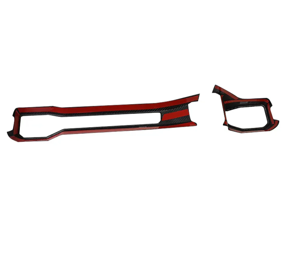 Carbon Fiber Interior Dash Board A/C Vent Trim - Ford Mustang Darkhorse 2024.