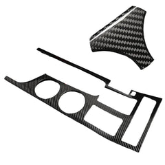 Carbon Fiber Center Console Panel Trim - Lexus RC200 200t 300 350 RC F SPORT 2015 - 2019.