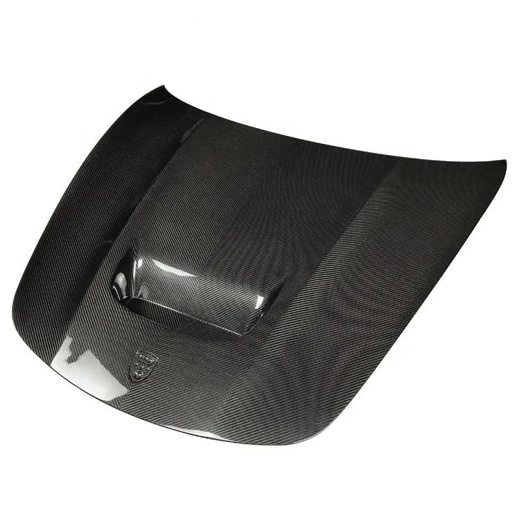 Carbon Fiber Vented GT4 Style Front Hood Bonnet - Porsche 718 Cayman /Boxster.