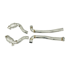 Sport Downpipes w/ HeatShield - Mercedes-Benz AMG GT GTC GTR GTS 4.0T.