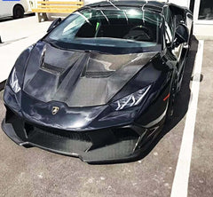 Carbon Fiber Vented Hood - Lamborghini Huracan.