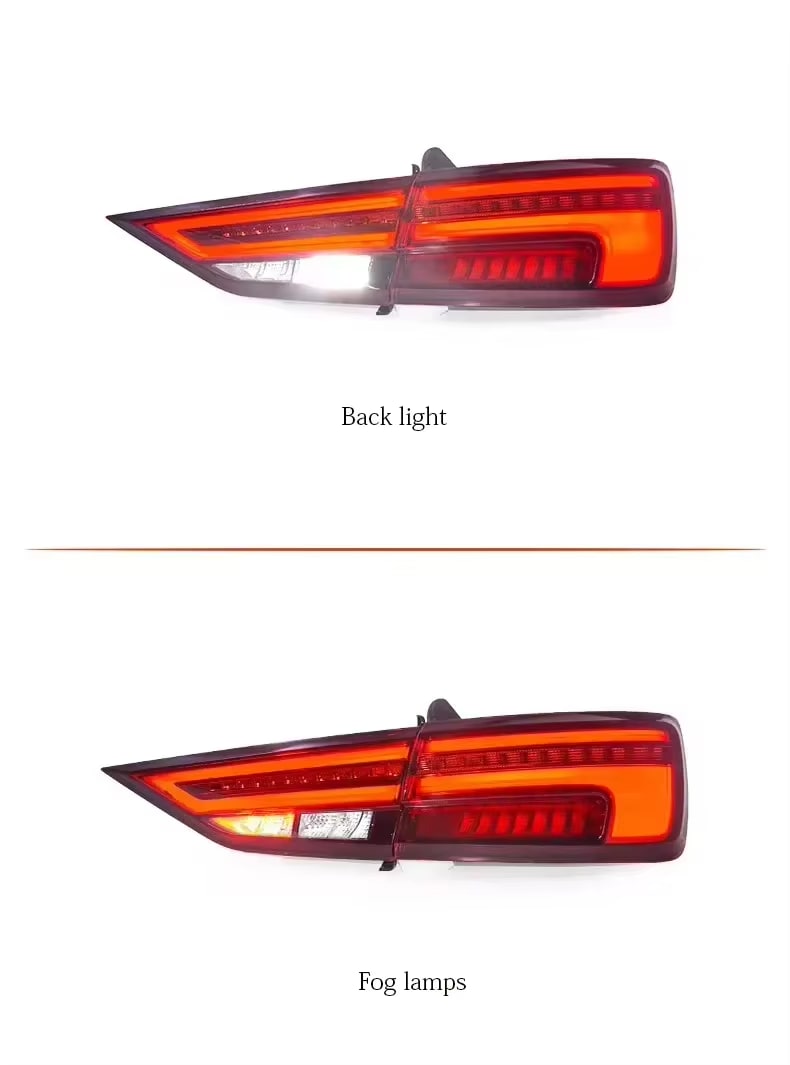 Dynamic LCI LED Rear Tail Light Set - Audi A3/S3/RS3 (8V).
