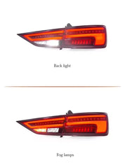 Dynamic LCI LED Rear Tail Light Set - Audi A3/S3/RS3 (8V).