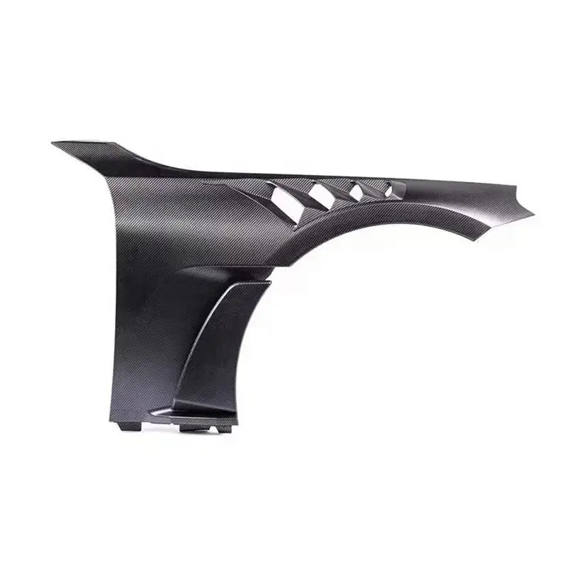 Aggressive Vented Dry Carbon Fiber Front Fenders With Blades - BMW G87.