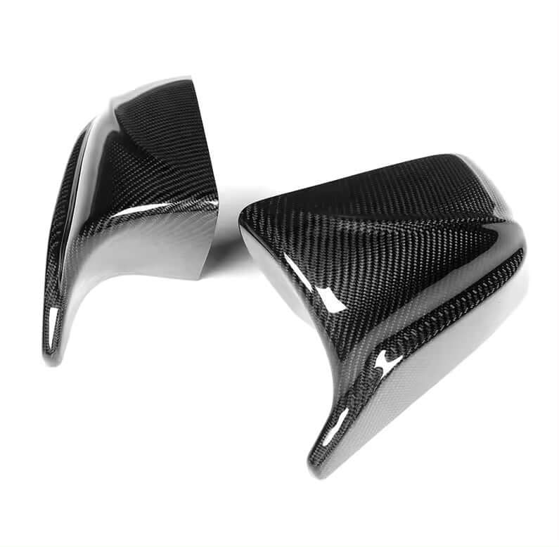 M style Carbon Fiber Mirror Caps - Tesla Model 3.