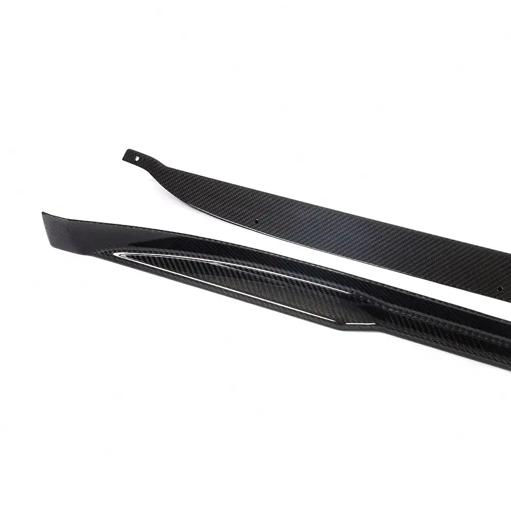Carbon Fiber Side skirts- Porsche 911 992 Carrera 4 S 4S Coupe 2-Door 2019-2020.