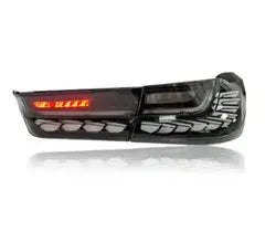 GTS Style Clear OLED Taillights - BMW G80 M3 & G20 3 Series.