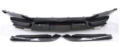 Dry Carbon Fiber Rear Diffuser W/ LED - BMW M5 F90 2018-2019.