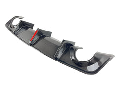 Carbon Fiber Rear Diffuser W/Led - 2020-24 Dodge Charger Widebody.