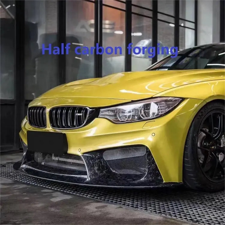 3D Style Full Carbon fiber Front Bumper - BMW F80 & F81 M3 / F82 & F83 M4.