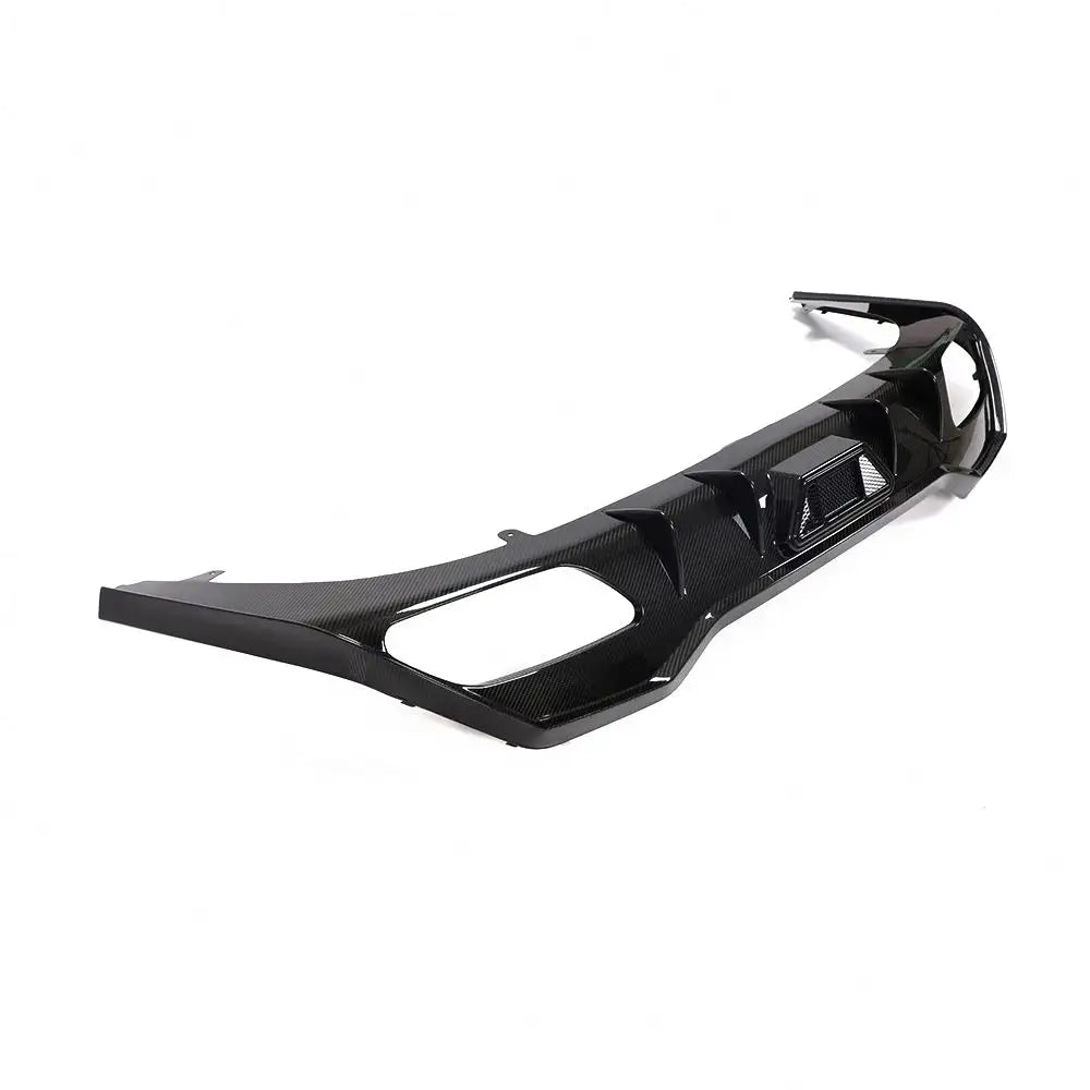 Carbon Fiber Rear Diffuser w/ LED - BMW M850i 840i M Sport 2020-2023.