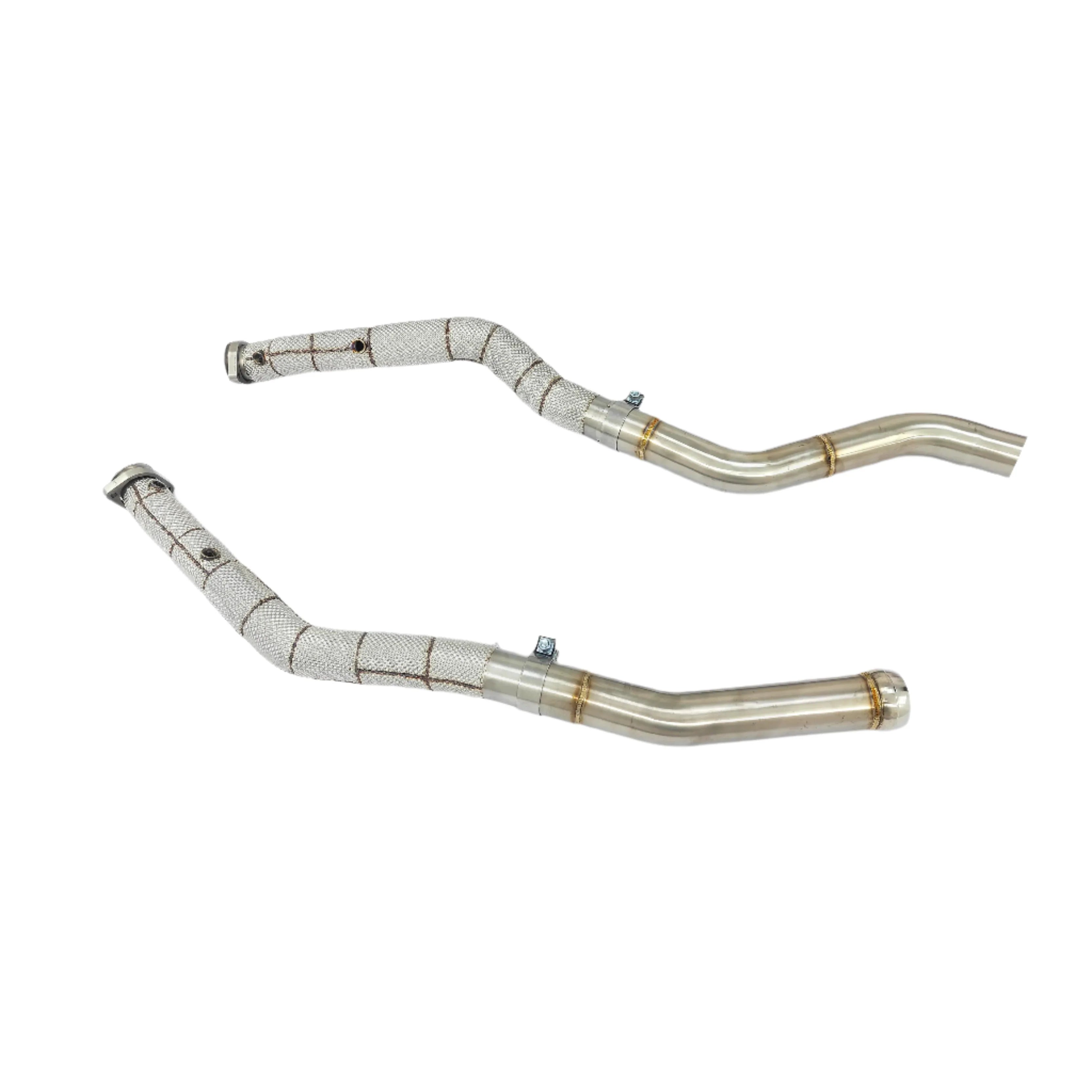 Performance Exhaust Down Pipes- Mercedes-Benz GLE63 W166/C292 AMG 5.5TT 2015-2019.