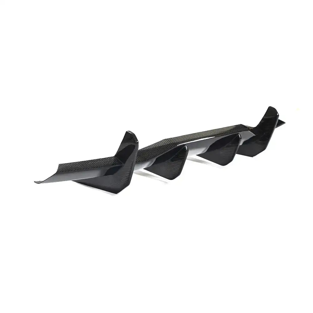 Carbon Fiber Rear Diffuser - Chevrolet Corvette C8.