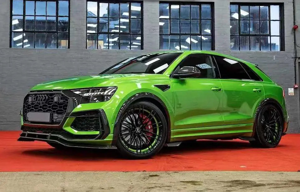Carbon Fiber AB Aerodynamic Body Kit - Audi RSQ8.