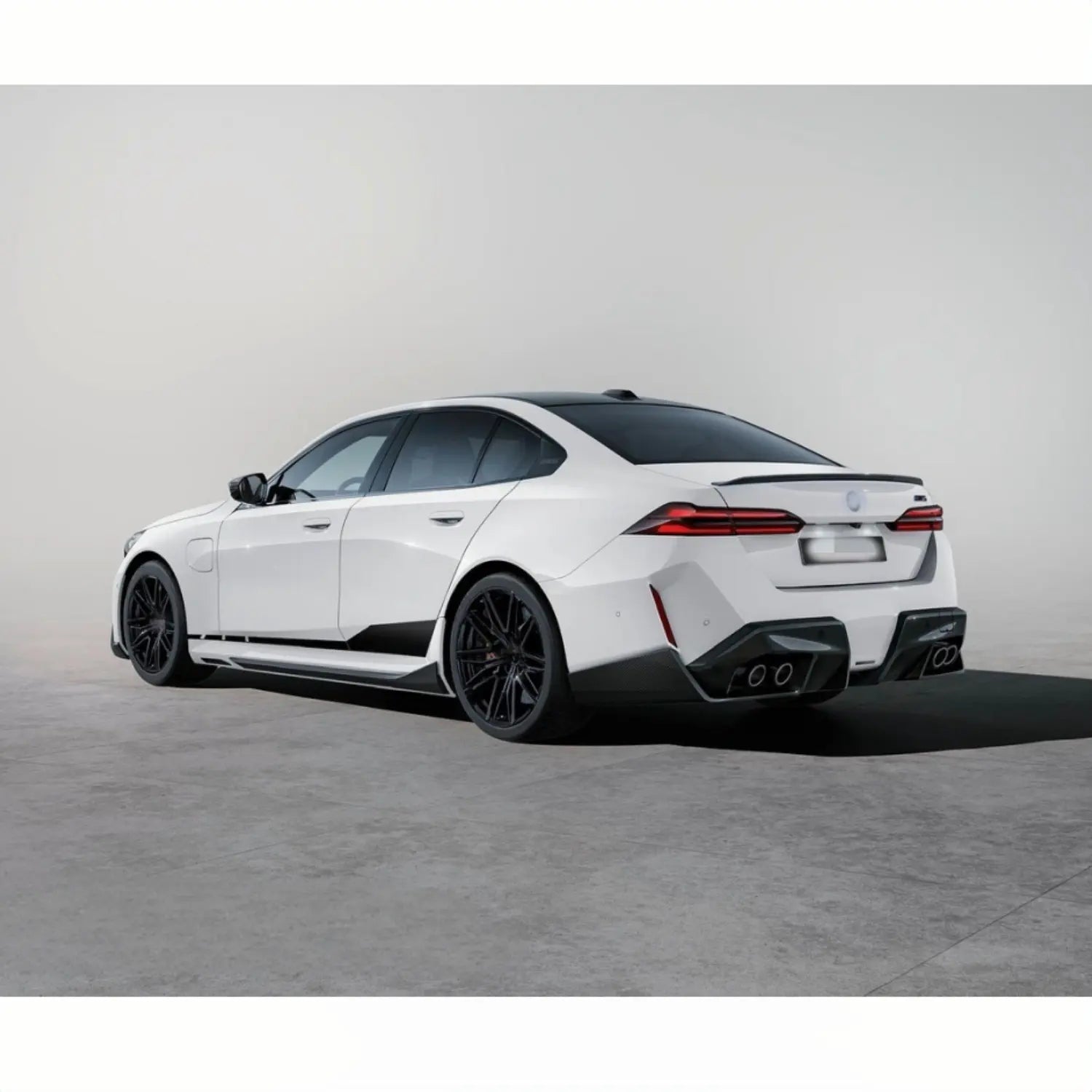 MP style dry carbon fiber rear diffuser - BMW G90 M5.
