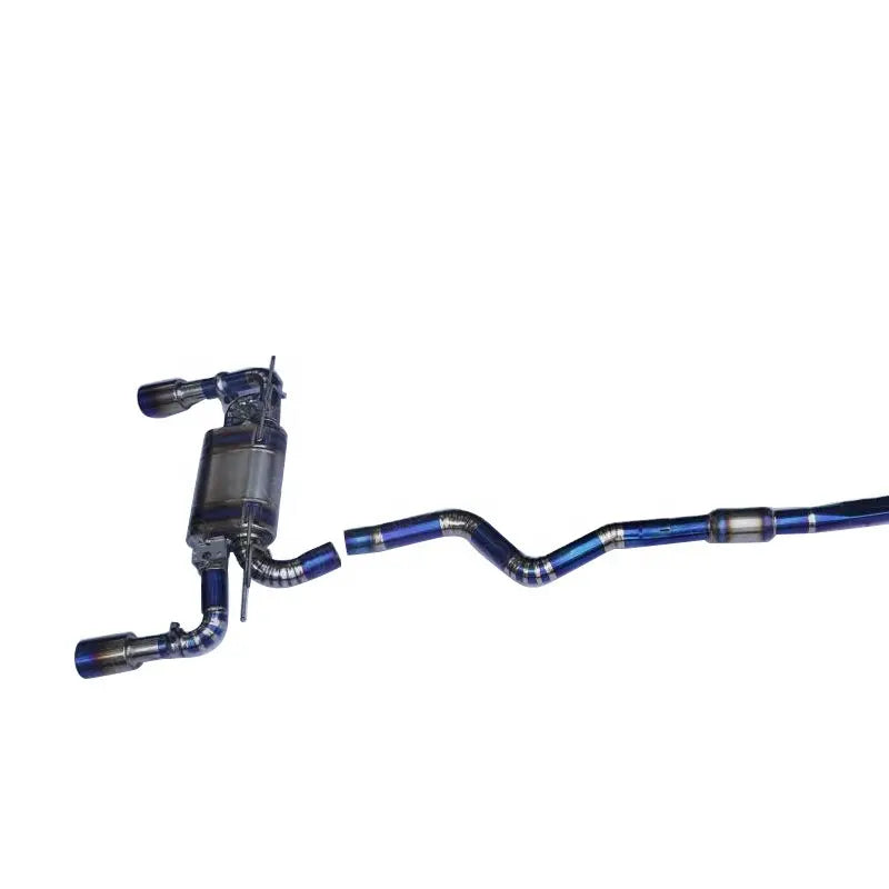 Titanium Performance Valved Exhaust Cat Back System -  BMW F30 340i.