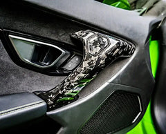 Dry Carbon Fiber Door Handel Cover -  Lamborghini Huracan.