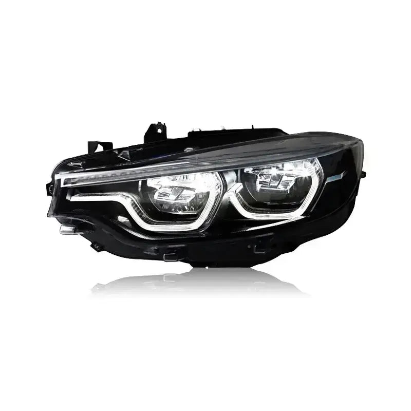 Ikon Style LCI Style Headlights - BMW F80/F82 / F83 M4, & F32 / F33 / F36 4 Series.