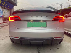 Carbon Fiber Rear Diffuser - Tesla Model 3.