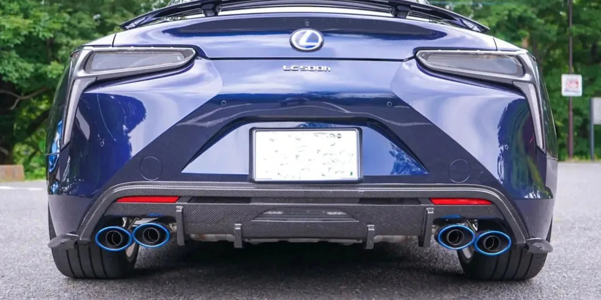 Carbon Fiber Rear  Diffuser - Lexus LC500 LC500H.