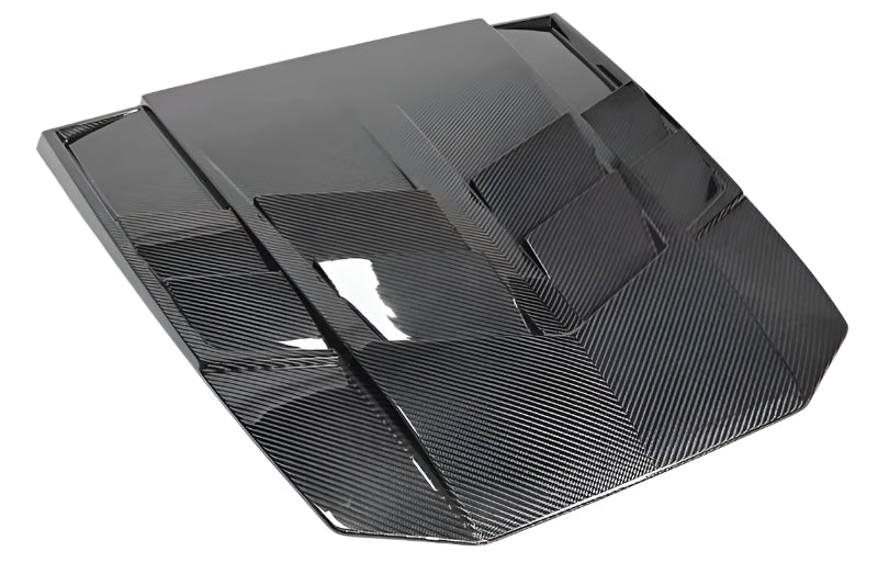 Prepreg Carbon Fiber K Pro Style Vented Engine Hood - Mercedes Benz G-Class AMG W464.